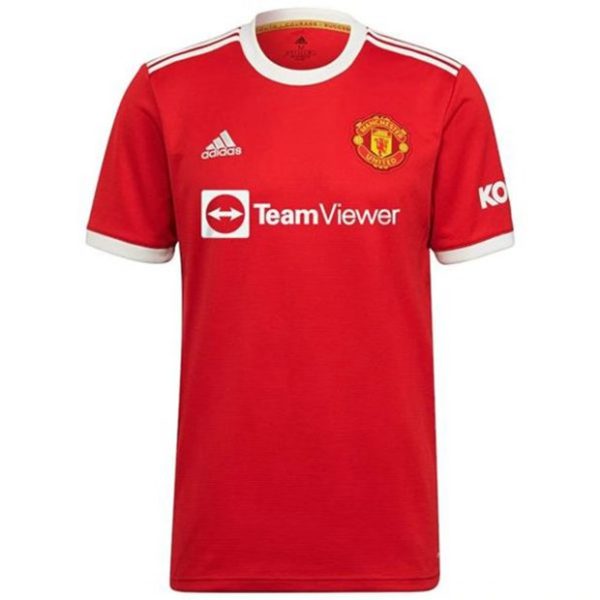 Camiseta Manchester United Paul Pogba 6 Primera Equipación 2021 2022