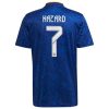 Camiseta Real Madrid Eden Hazard 7 Segunda Equipación 2021 2022